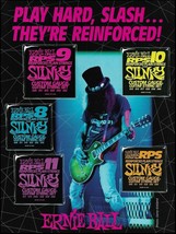 Guns n&#39; Roses Slash Ernie Ball Slinky Guitar Strings advertisement 1993 ad print - £3.38 GBP