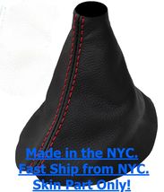 New Leather Shift Boot Automatic Transmission Red Stitch for 1997-04 C5 Corvette - $24.69