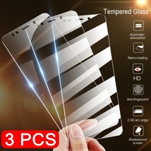 3Pcs Full Cover Tempered Glass For Xiaomi Redmi Note 9 7 6 5 8 Pro 5A 6 Screen P - $7.31