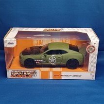 Jada Toys 2023 Bigtime Muscle Green 2010 Chevrolet Camaro 1:24 Scale - £37.24 GBP