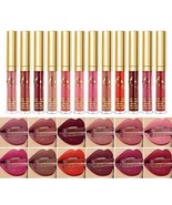 12PC Lipstick Set Long Lasting Liquid Lipgloss Liquid Lipstick  - £18.64 GBP