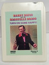 Danny Davis and The Nashville Brass, Turn On Some Happy 8-Track Tape Not Tested! - £8.16 GBP