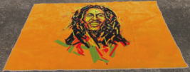 Bob Marley Reggae Music Orange Artistic Rectangle Area Room Carpet Rug 7... - £50.52 GBP