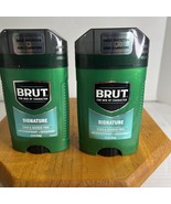 BRUT SIGNATURE Deodorant Anti Perspirant Solid Stick Oval LOT OF 2 Exp. ... - €18,46 EUR