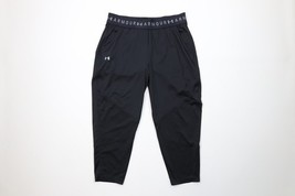 Under Armour Womens Medium Spell Out Compression Sport Crop Pants Capris... - $29.65