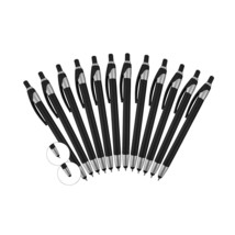 12 Pack Black Stylus With Ball Point Pen For Ipad Mini, Ipad 2/3, New Ip... - £20.45 GBP