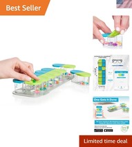 BPA-Free XL Weekly Pill Organizer with Push-Through Design &amp; App Reminder - $52.50