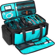 LoDrid Cable File Gig Bag with Detachable Padded Bottom &amp; Dividers, DJ W... - £71.06 GBP