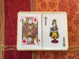 VTG ACE Playing Cards 2 Decks in Plastic Case EUC Made in Japan - $29.70