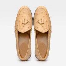Aubiere Genuine Ostrich Quill Dress tassel Loafers Orix image 4