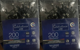 Christmas String Lights LED Rice Bulbs Warm White/Multi-color, Celebrati... - $15.83