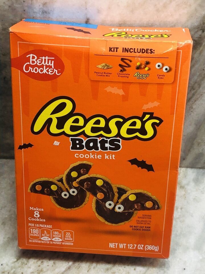 Ship N 24 Hours. New-Betty Crocker Reese’s Bats Cookie Set.  12.7 Oz.