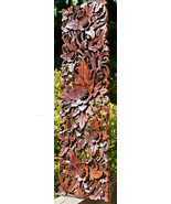 Exclusive Wood Carvings Sculpture Wall Decoration Art Lotus Panel - $449.00