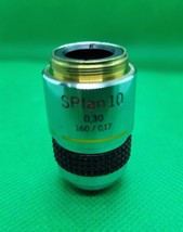 Olympus Japan SPlan 10 - 0.30 -160/0.17 Microscope Objective - £78.63 GBP