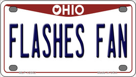 Flashes Fan Ohio Novelty Mini Metal License Plate Tag - £11.74 GBP