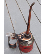 Vintage Eagle Oil Can Thumb Trigger Hydraulic Pump Oiler, Working, 10&quot; - $31.90 CAD