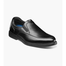 Nunn Bush Wade Work Moc Toe Slip On Comfortable Shoes Black 84915-001 image 13