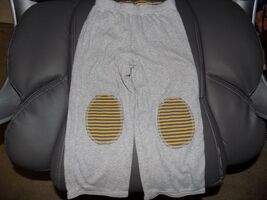 BABY BODEN Stripes/Solid Reversible Pants Knee Patch Multi-Colored Size ... - $22.50