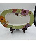 LENOX FLORAL FUSION Hors d&#39;Oeuvre TRAY - 13 X 7.5” Stephanie Ryan Beautiful - $23.76