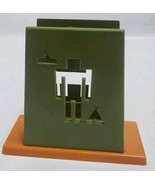 Vintage St Labre Indian School Napkin Holder Ashland Montana Green Orang... - €8,31 EUR