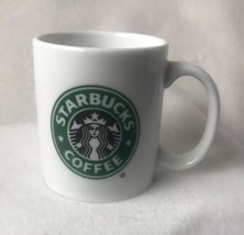 Starbucks 2005 White 9 oz. Coffee Mug Mermaid Logo - £12.64 GBP