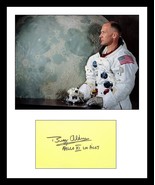 Buzz Aldrin Signed Autographed 8.5x11 &quot;Apollo 11&quot; Signature Display Life... - $3,733.07 MXN