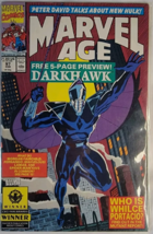 Marvel Age #97 Marvel 1991 1st Darkhawk 1st Print. - $28.04