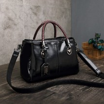 Gh quality soft leather single shoulder crossbody bags for women solid vintage handbags thumb200