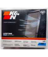 K&amp;N VF2000 Cabin Replacement Air Filter For Toyota - $1,017.04 MXN