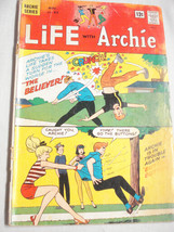 Life With Archie #43 1965 Archie Comics Fair+ Condition Button Mending S... - £6.28 GBP