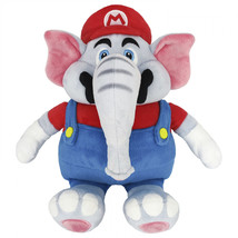 Super Mario Bros. Elephant Mario 10 Inch Plush Toy Multi-Color - £27.44 GBP