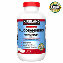 Kirkland Signature Glucosamine with MSM, 375 Tablets - £21.93 GBP