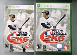 Major League Baseball 2K6 Xbox 360 video Game CIB - £15.48 GBP