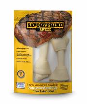 Savory Prime 2-Pack Supreme Bone, 6 To 7-Inch, White - $20.16