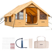 VEVOR Inflatable Tents, 5-8 Person, 2 Skylights, Canopy, 2 Doors &amp; Mesh ... - $820.90