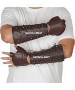Viking Knight Faux Leather Arm Guards with Adjustable Straps &amp; Spiked St... - $1,820.58 MXN