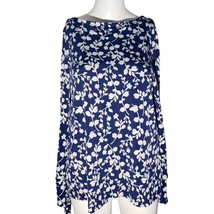 Banana Republic XS Blue White Floral Blouse size XS - $16.83