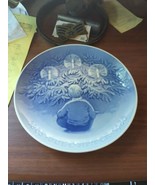 Bing &amp; Grondahl 9&quot; Christmas Plate - 1980 &quot;Happiness Over The Yule Tree&quot; - $11.88