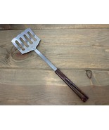 Vintage Slotted Flipper Spatula Turner Stainless Swirl Handle Stanhome USA - €17,15 EUR