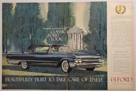 1960 Print Ad The 1961 Ford Galaxie Club Victoria 2-Door Car - £13.61 GBP