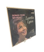 Loretta Lynn Songs From My Heart Vintage Vinyl Record LP 33 RPM Decca DL... - $241.38 MXN