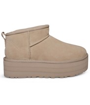 UGG CLASSIC ULTRA MINI PLATFORM BOOTS~ MUSTARD SEED~8-9-NIB~USPS  SHIP - $159.00
