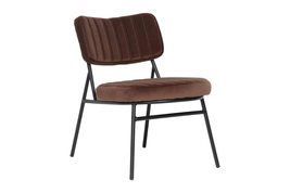 LeisureMod Marilane Accent Chair, Coffee Brown - £208.11 GBP