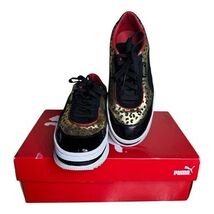 Puma Charloette Olympia Deva Women's Leporad Multi Color Cat Face Size 8.5 - $60.00