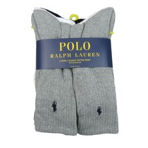 Polo Ralph Lauren Classic Sport Cushioned Crew Socks 6 Pack Mens Size 6-... - $27.98