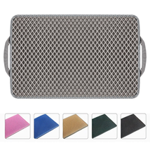Double Layer anti Tracking Waterproof Cat Litter Trapping Mat Gray sensitive cat - £20.44 GBP+