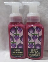Bath &amp; Body Works Gentle &amp; Clean Foaming Hand Soap Set Lot 2 Cotton Candy Grape - £18.79 GBP