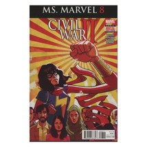 Ms Marvel Vol 4 Issue 8 - 1st Print Kamala Kahn August 2016 Comic Book - £4.19 GBP