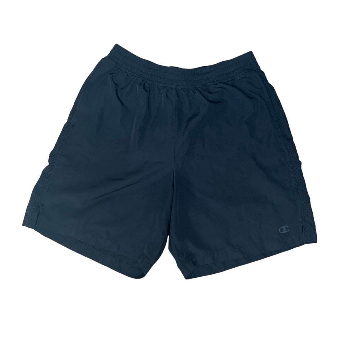 Champion Authentic Athleticwear Athletic Shorts Black Drawstring Size Me... - $7.92
