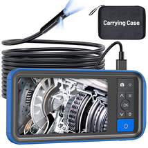 4.5&quot; HD Snake Borescope Inspection Camera, Automotive Scope Camera with Flexible - £124.91 GBP